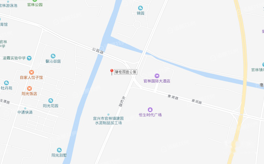 碧桂园宜公馆 楼盘地址[官林-官林 宜兴市官林镇东虹路与景湖路交叉