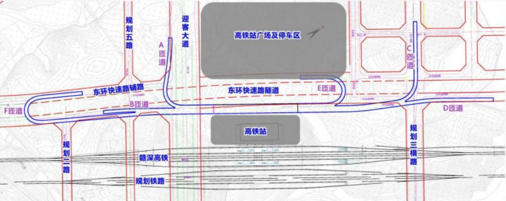 河源高铁新城河源东站综合交通枢纽规划曝光,正式招标总投资约27亿