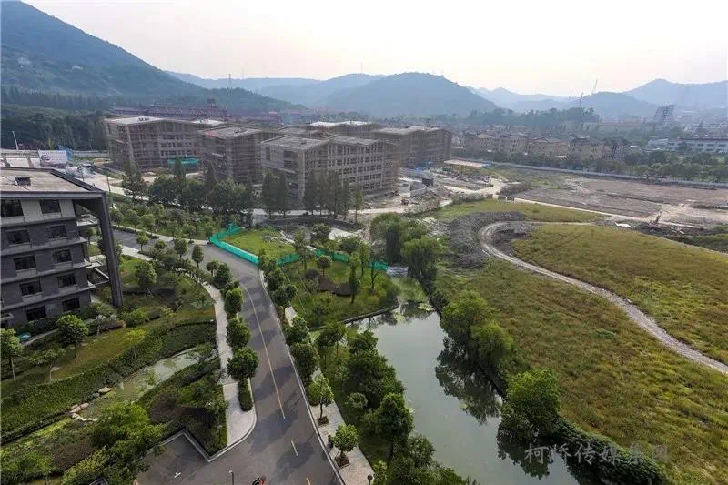 浙江树人大学杨汛桥校区二期工程项目   全媒体记者 徐晔 摄