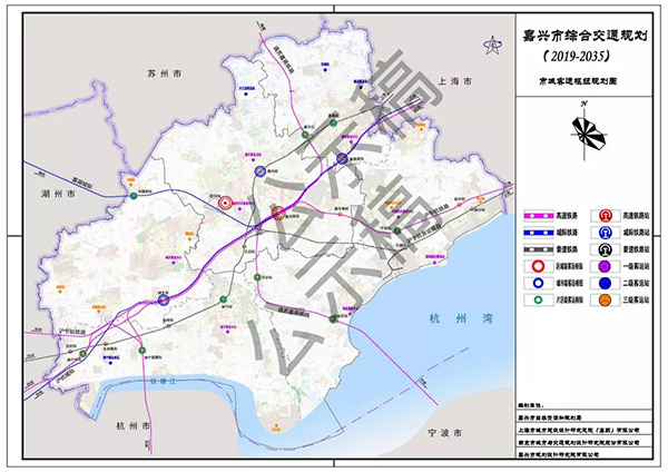 嘉兴最新综合交通规划批前公示了!