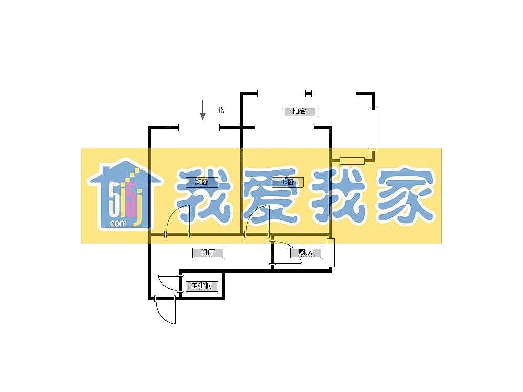 燕山迎风三里西南向两居4层商品房不满两年