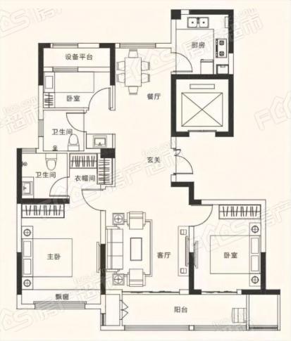 绿城海棠园洋房低公摊房东急售****高性价比一梯两