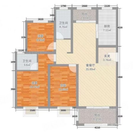 恒富书香苑一期电梯八楼精装未入住三室两厅两卫南北通透