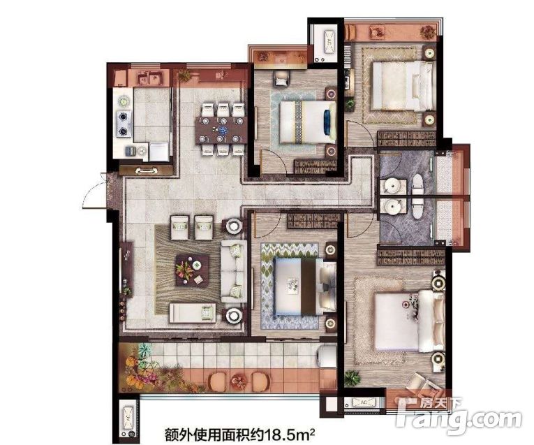 福清龙旺名城 184平4居 南北向精装修 视野无遮挡福清龙旺名城 184平4居 南北向精装修 视野无遮挡