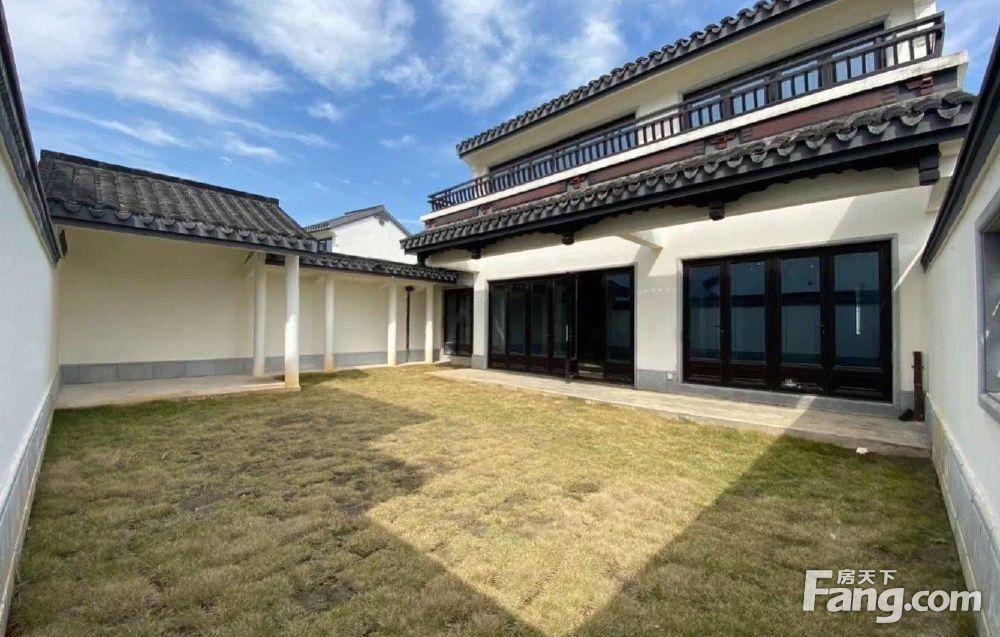 印象枫桥四合院中式别墅中式庭院送花园,车位一手房源