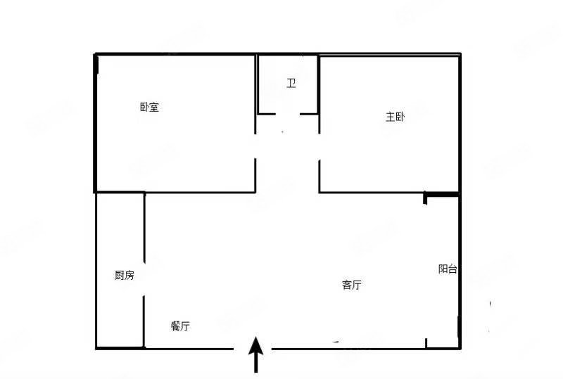 瑞阳新区**华硕公园里旁毛坯两房总价仅售30米，可按揭贷款