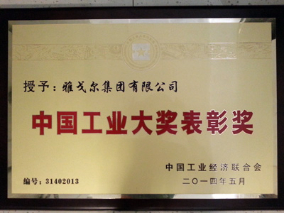 中国工业大奖表彰奖