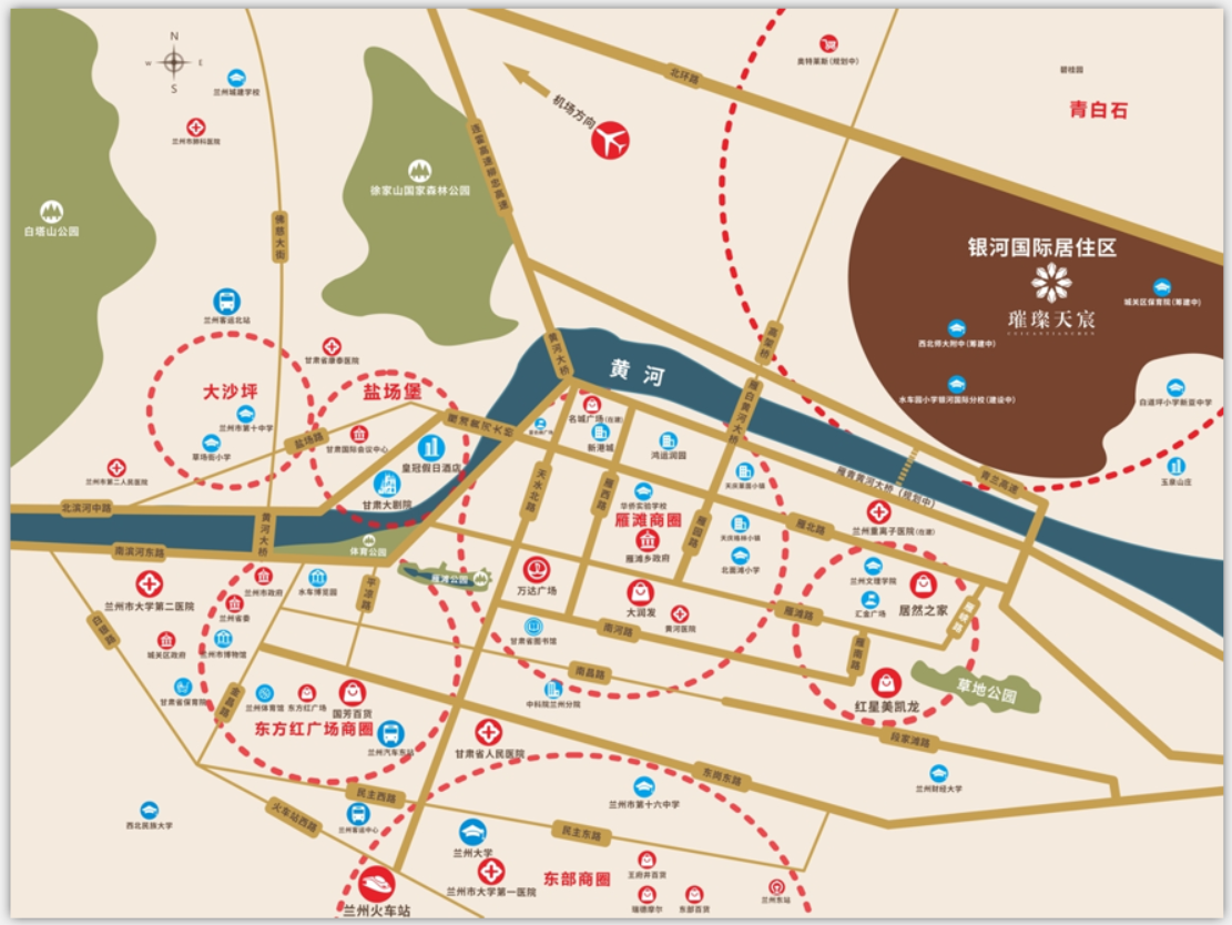 与雁滩一桥之隔房价却只有雁滩一半这个高品质综合居住区受热捧