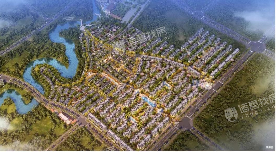 远洋雨林源筑停车场-出入口