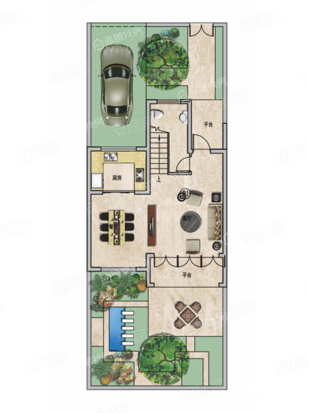 天屿湖134.52㎡3室2厅4卫约76万元/套起-武汉诸葛找房网