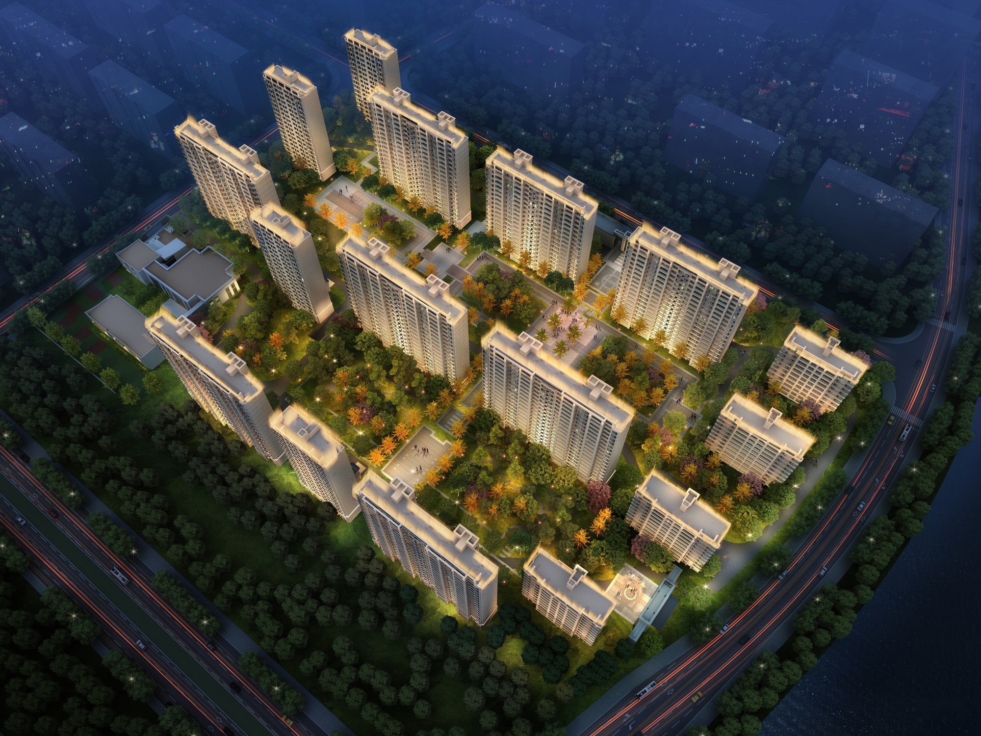 春风行动安全复工分几步来看看秀湖金茂府的一天