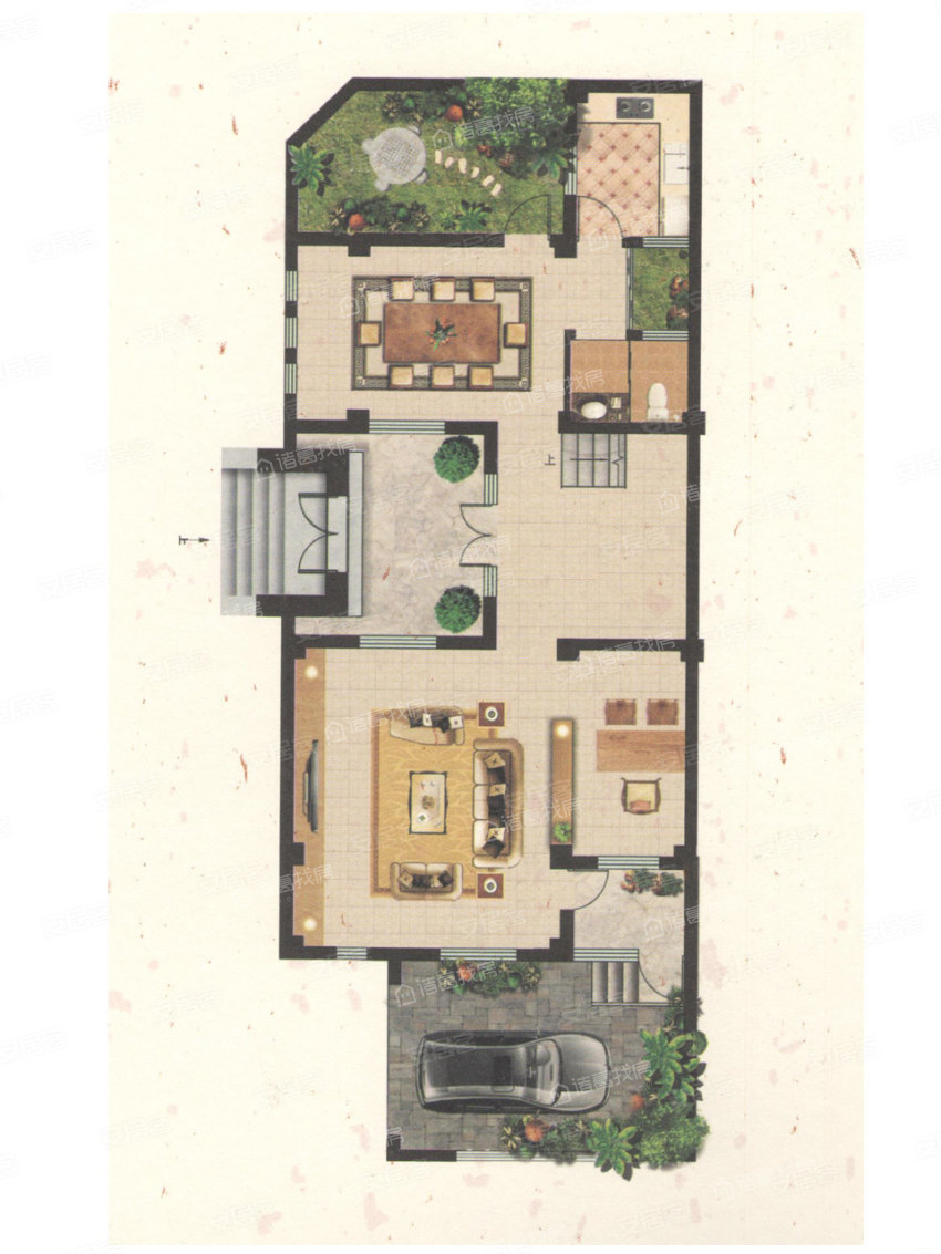 河洛古城236.00㎡4室3厅4卫约401万元/套起