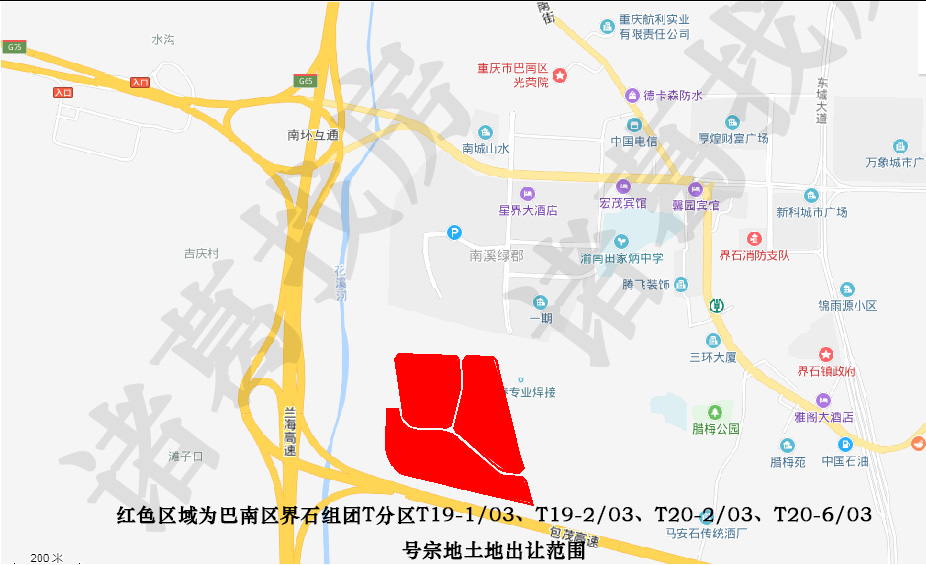 土拍快讯|恒大摘得界石两宗居住用地,新增36.59万方储备-重庆诸葛找房