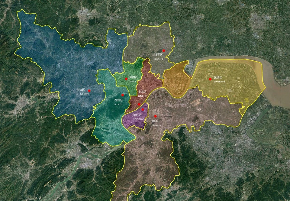網傳杭州行政區規劃調整圖杭州行政區劃調整方案是