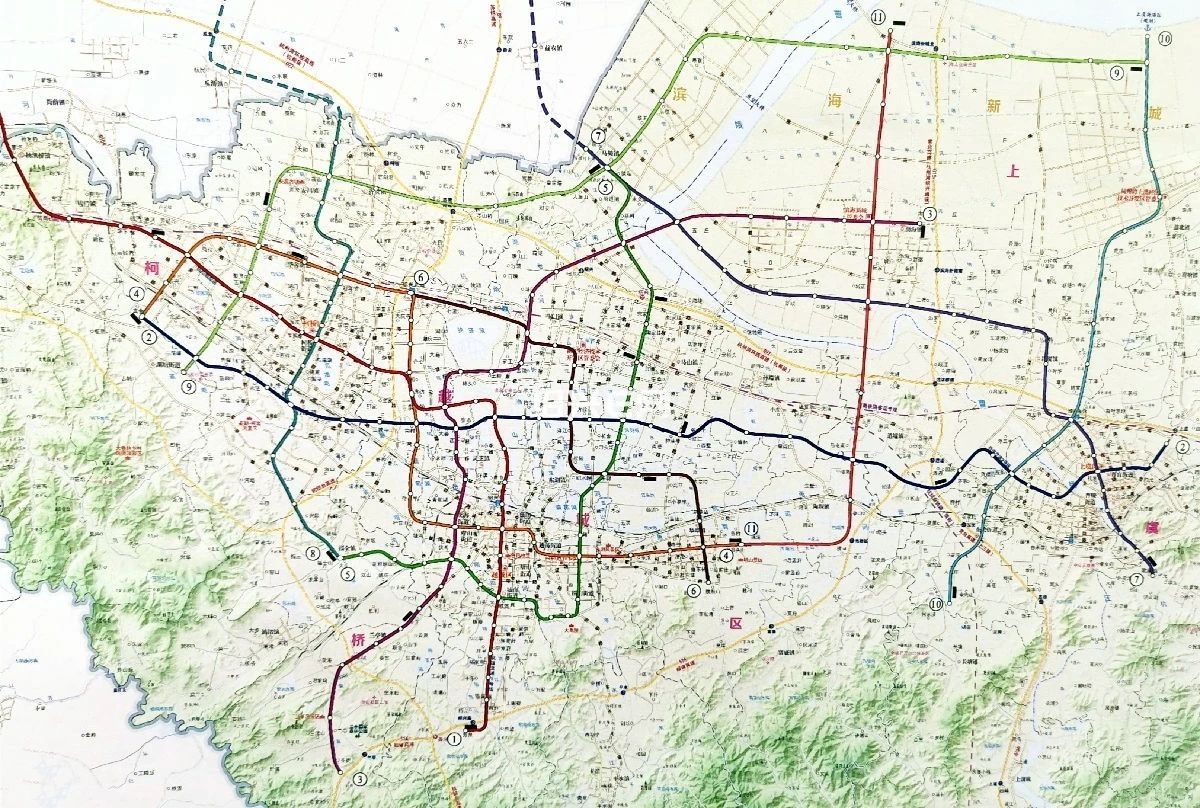 柯桥区未来地铁新规划