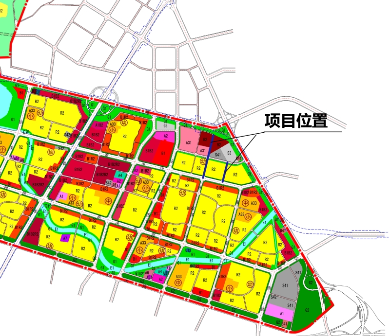 莱山区庆祥路北段及庆祥路东侧规划路道路设计方案批前公示