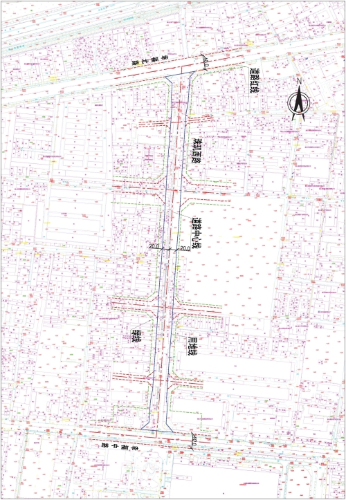 芝罘区幸福新城五条道路建设用地规划许可证核发公示了