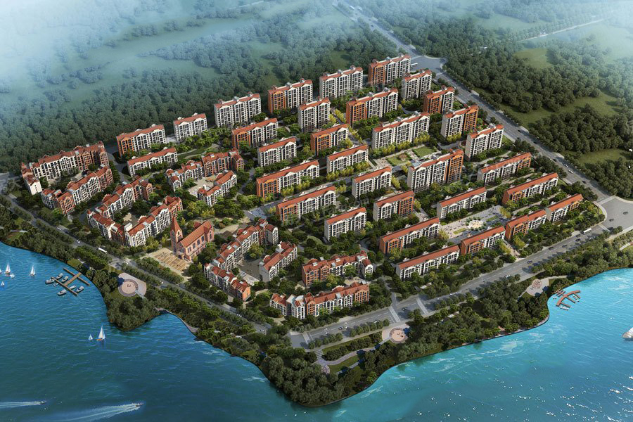 7000元/㎡楼盘地址:[牟平-养马岛] 滨海东路与沁水东河交汇处(滨海