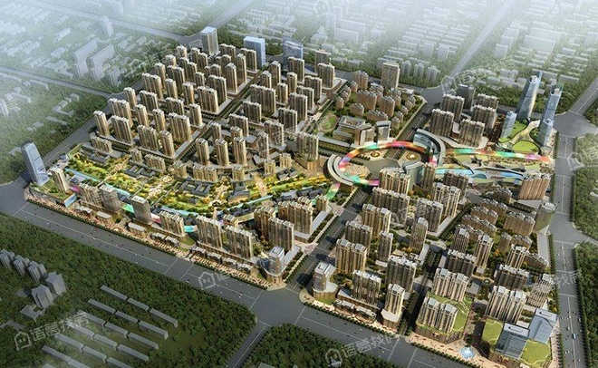 菏泽绿地花都国际最新建设进度