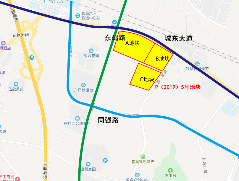 宜昌市东站片区规划图图片