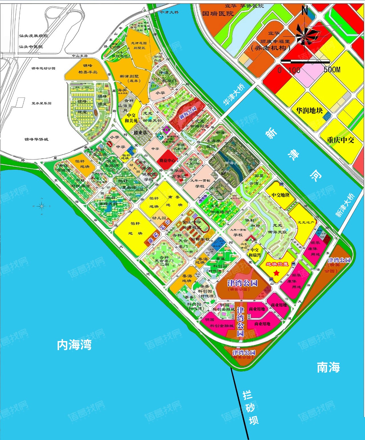 汕头东海岸规划图最新图片
