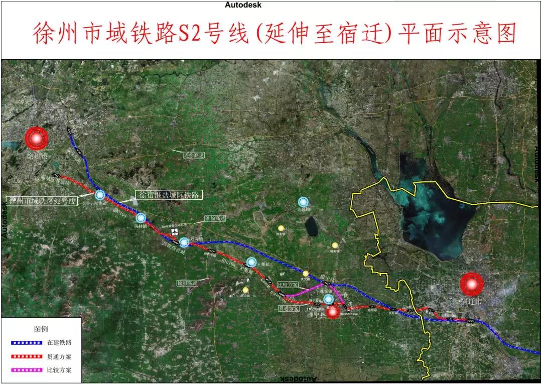 好消息徐州宿迁共建徐睢宿市域铁路最新规划方案看这里