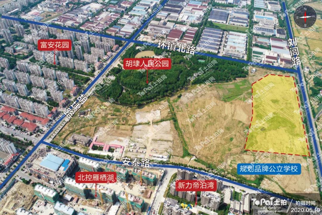 胡埭镇打造水生态宜居环境 79亩宅地6488元/㎡起拍