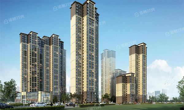 兰高金都城项目总投资35亿元,总用地面积约150亩,总建筑面积可达60万