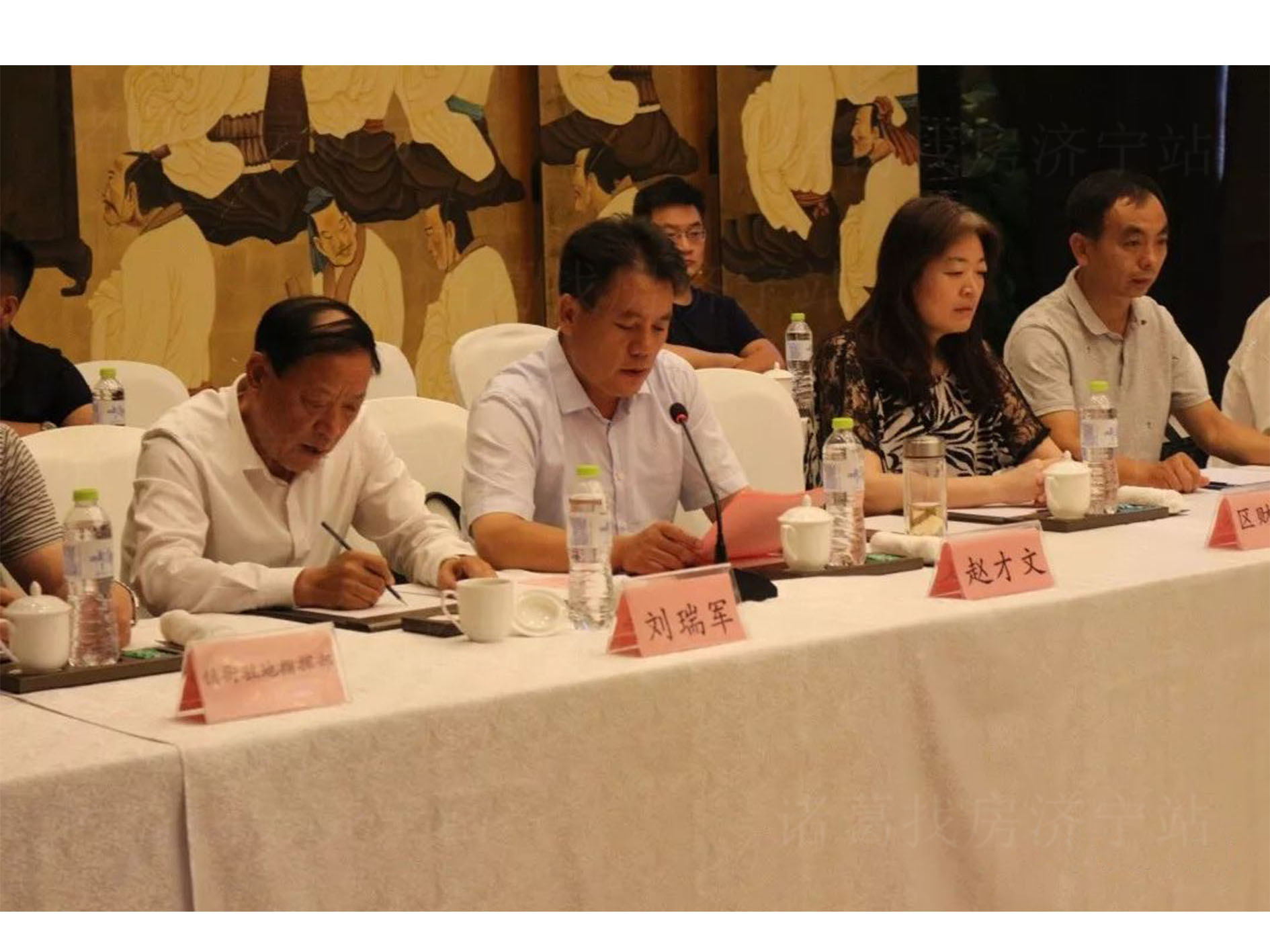 长泰集团董事长赵长伟,长泰集团总经理陈向华,长泰集团副总经理陈中径