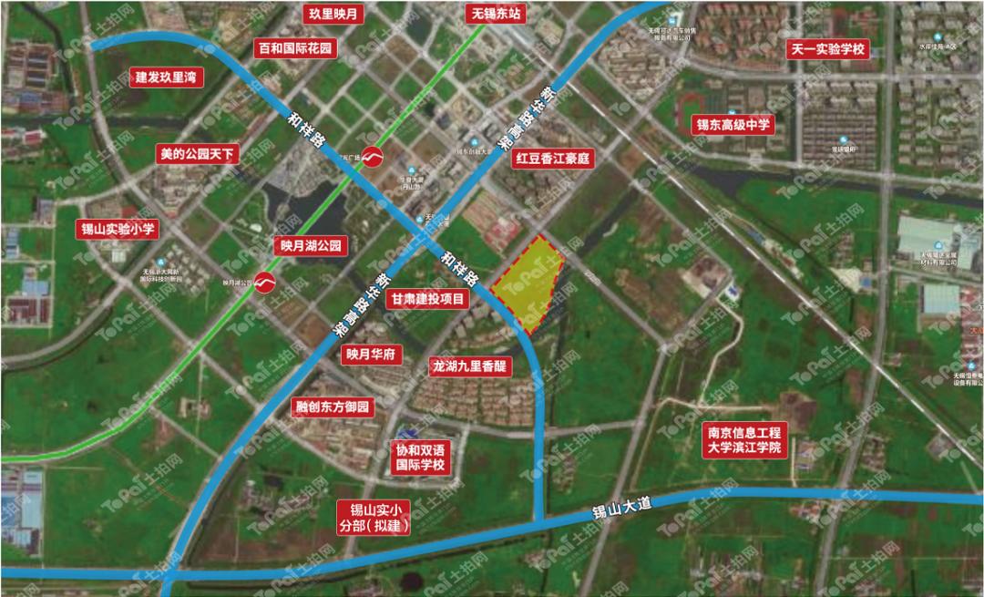 16家房企争夺锡东新城地块!-无锡诸葛找房