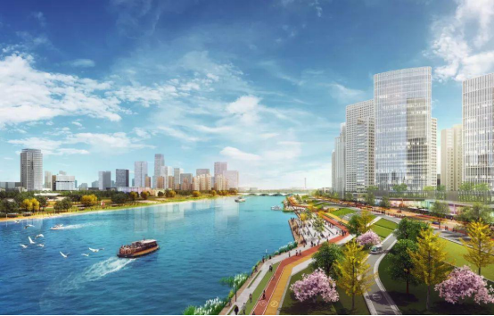 北京城市副中心位于千年大运河北首,百里长安街东端,以"千年大计,国家