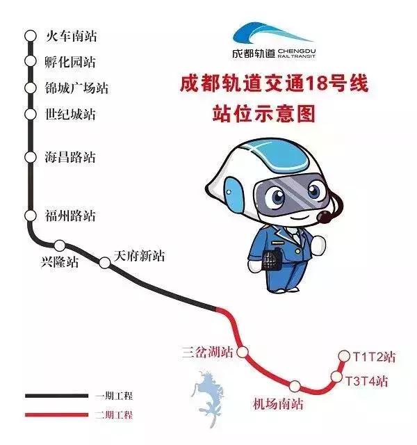 重磅简阳南站规划为成都轨道交通18号线四期工程