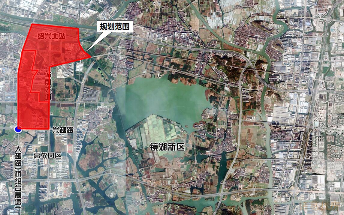 绍兴市镜湖新区jh02单元站前西侧区块控制性详细规划公示