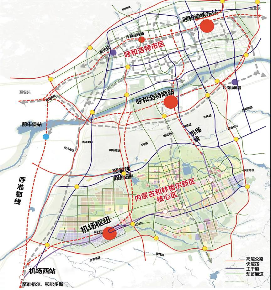 图片来源于网络金盛快速路是连接和林格尔新区与呼和浩特主城区的