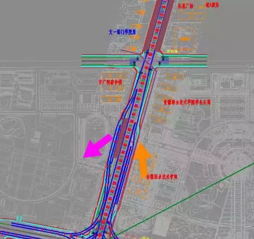 另外,新站区文忠路建设12公里全线高架,最北至北绕城高速公路,这也是