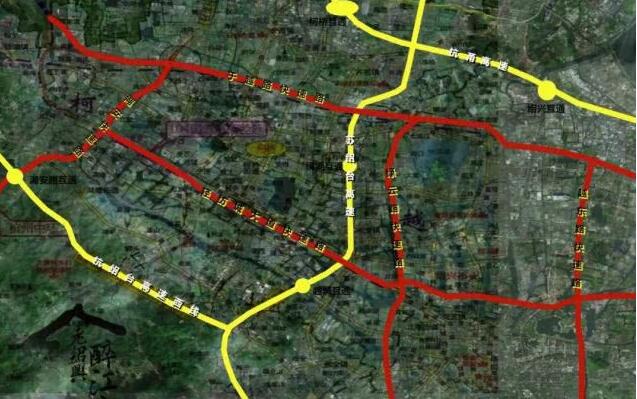 湖安路高架杭州中環紹興段改建工程規劃公示