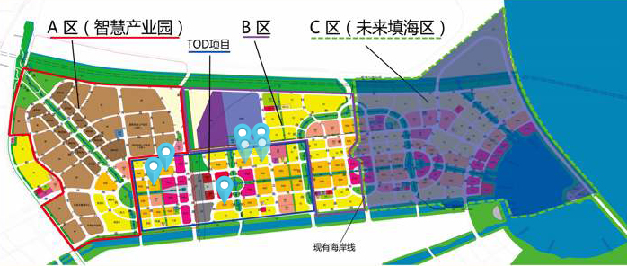 唐家北围规划及7宗宅地分布▲值得一提的是,从珠海过往的土拍历史看
