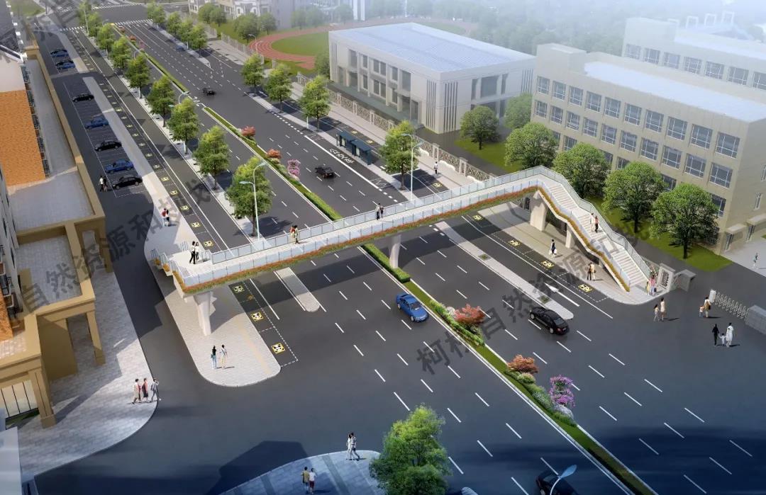 筹备建设亚运会的未来社区,此时四车道明显不足以支撑附近交通的车流