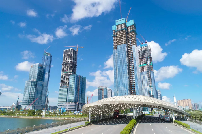 350米珠海新地标珠海第一高楼动工了