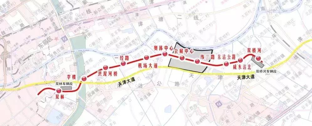 团泊新城西区地铁规划图片
