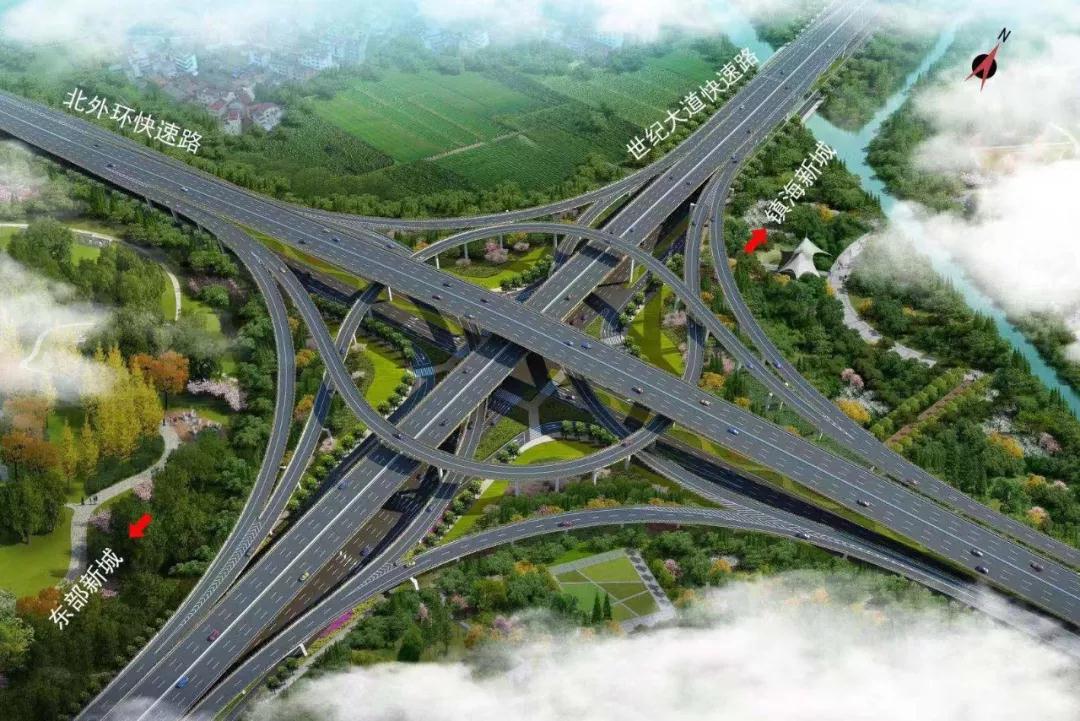 世纪大道快速路东明路永乐路工程今起启动建设