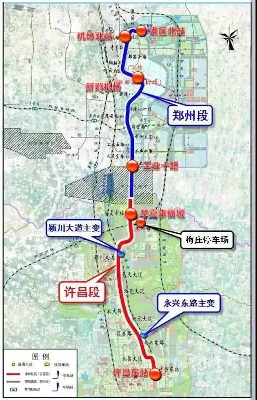 郑州地铁17号线许昌段图片