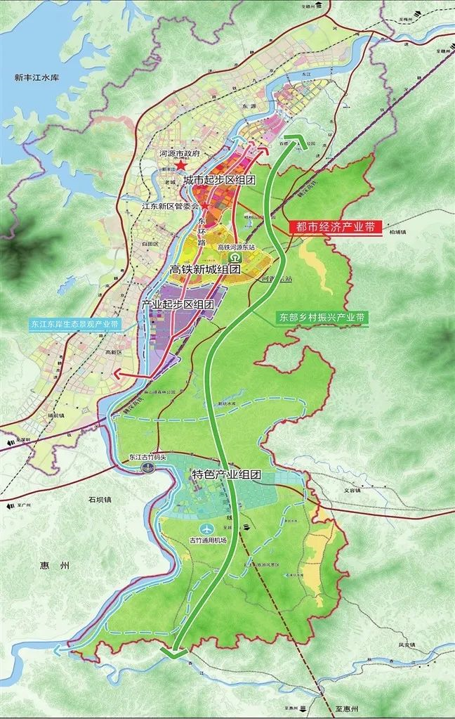 河源江东新区产业大发展跑出加速度
