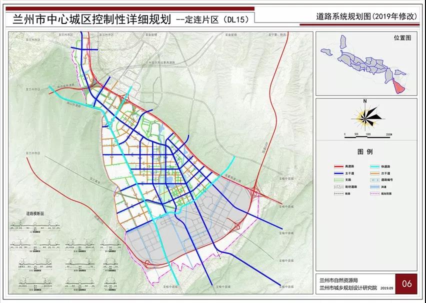 兰州定远片区最新控制性详细规划(2019年修改版)公示-兰州诸葛找房