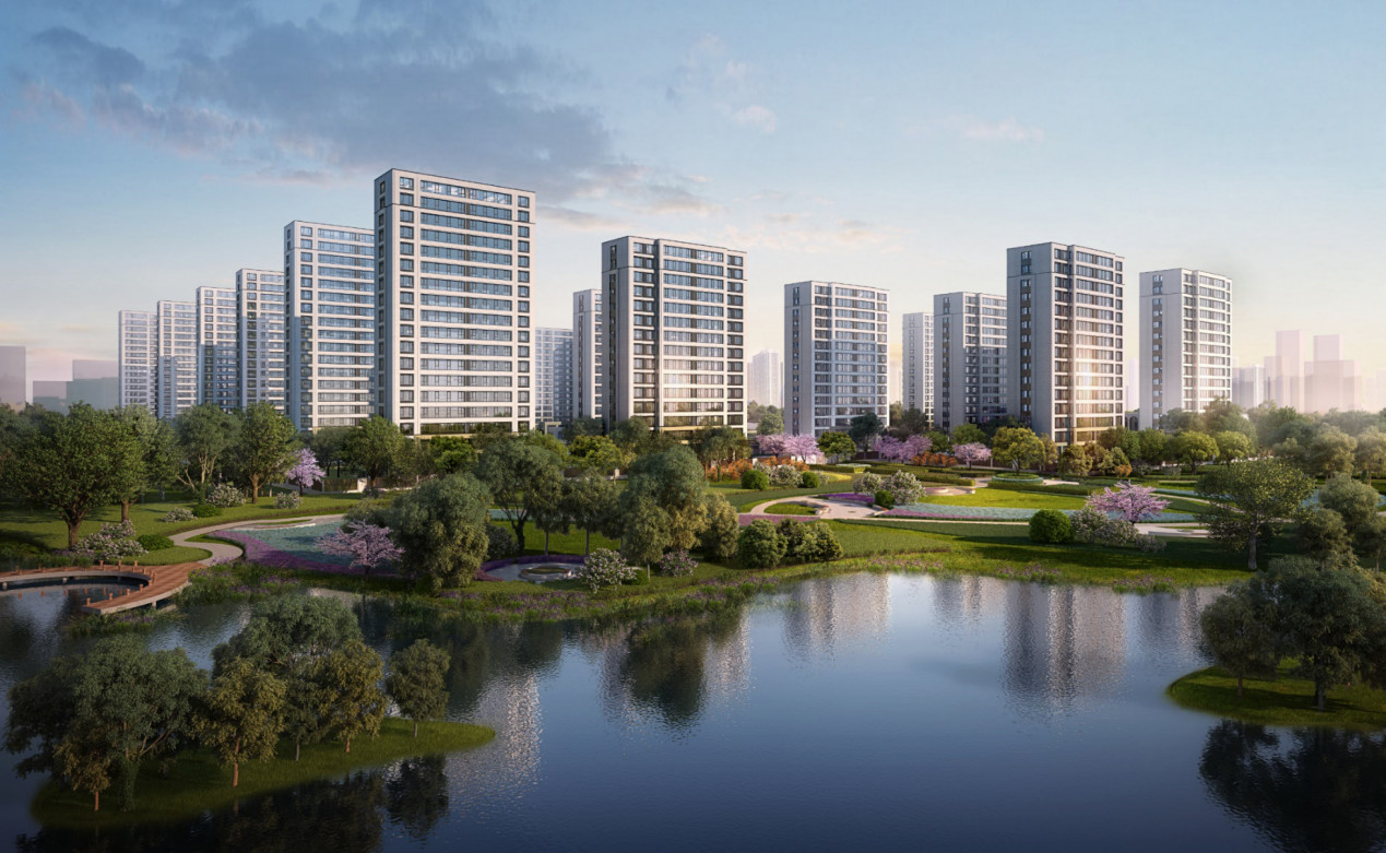 万科翡翠长安185㎡世界籍纯水岸大宅丨新品首开