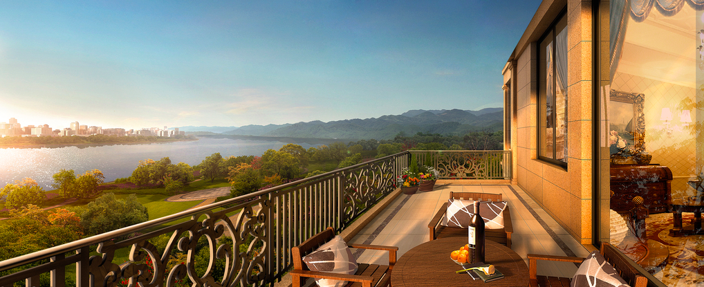 玖珑府洋房:以湖为心,溯源生活本真