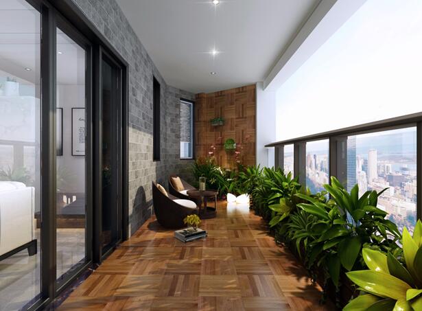 旭辉朗瑞中央公园丨拥有双面宽阳台是何等惬意