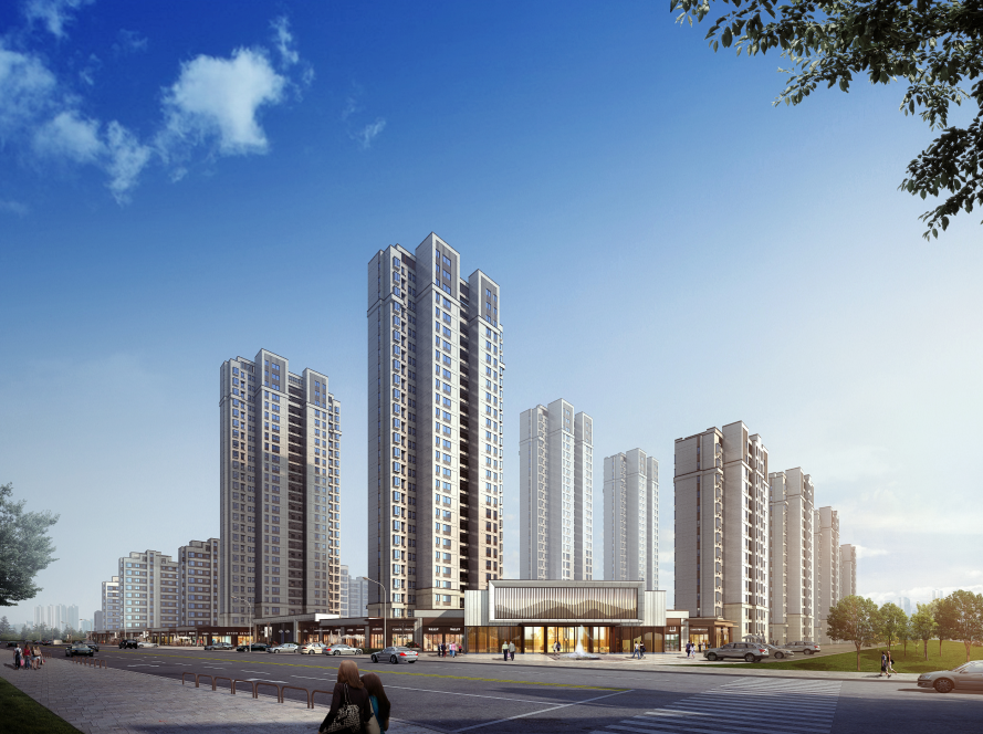 鸿海水岸之城天然水岸钜献南昌