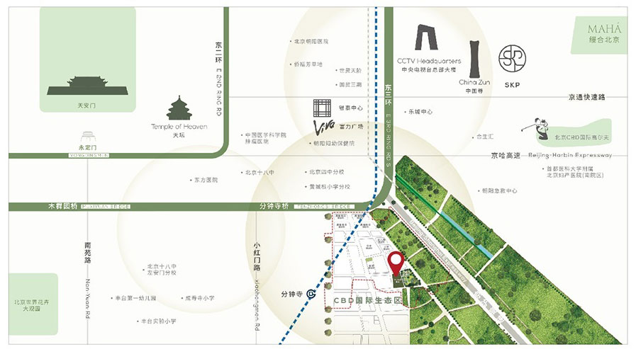 盘房26期首师大附中牵手分钟寺cbd生态区三兄弟价值升级