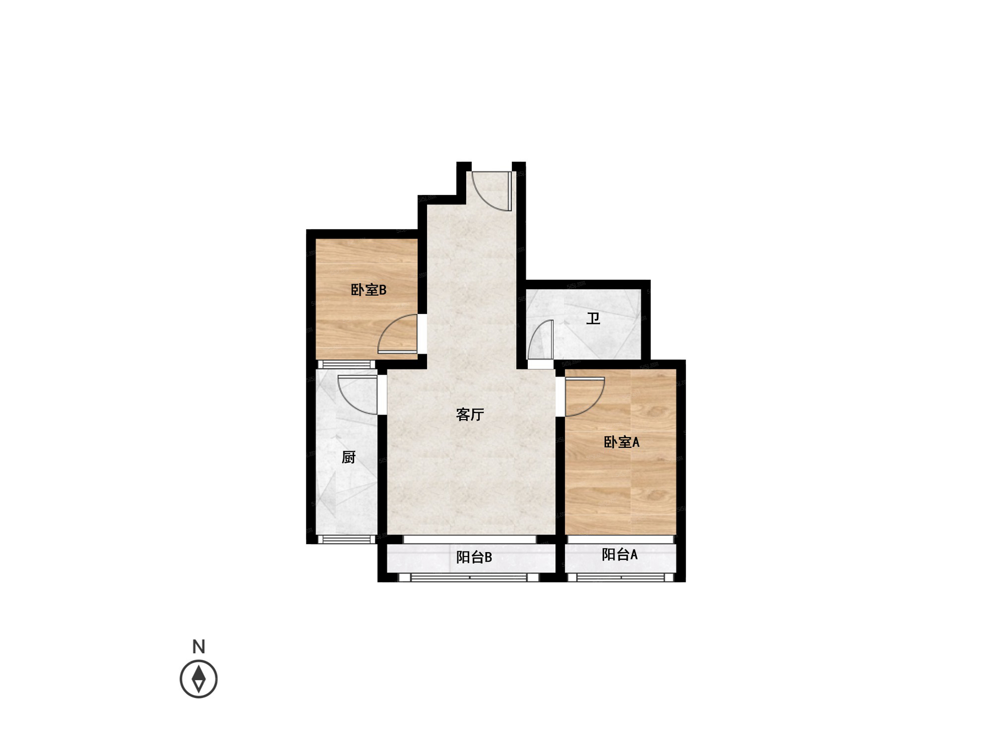 沙河冠芳园1室1厅
